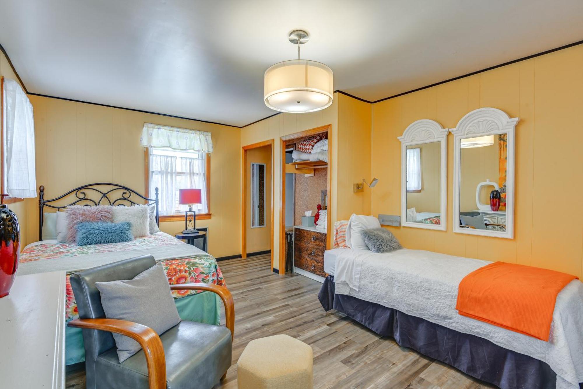 6 Mi To Downtown 70S-Themed Home In Nashville! Eksteriør bilde