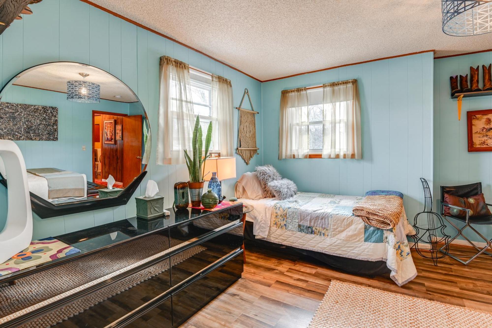 6 Mi To Downtown 70S-Themed Home In Nashville! Eksteriør bilde