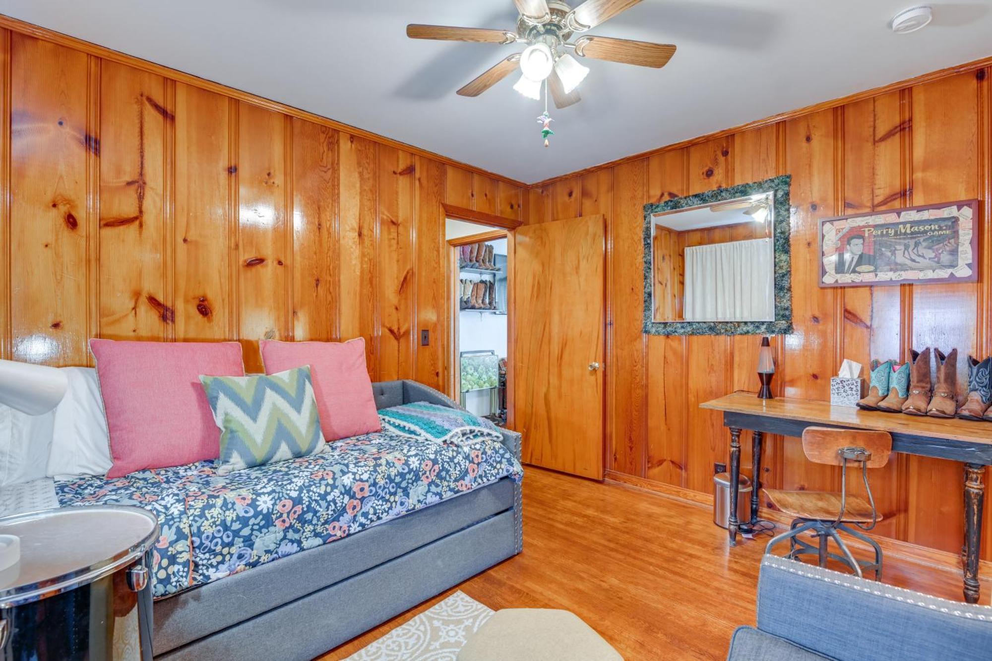 6 Mi To Downtown 70S-Themed Home In Nashville! Eksteriør bilde