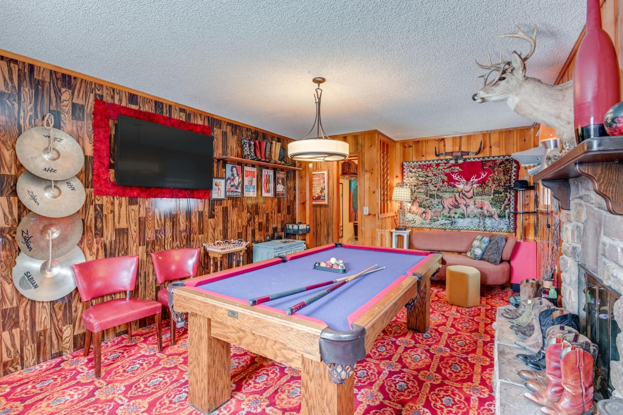 6 Mi To Downtown 70S-Themed Home In Nashville! Eksteriør bilde